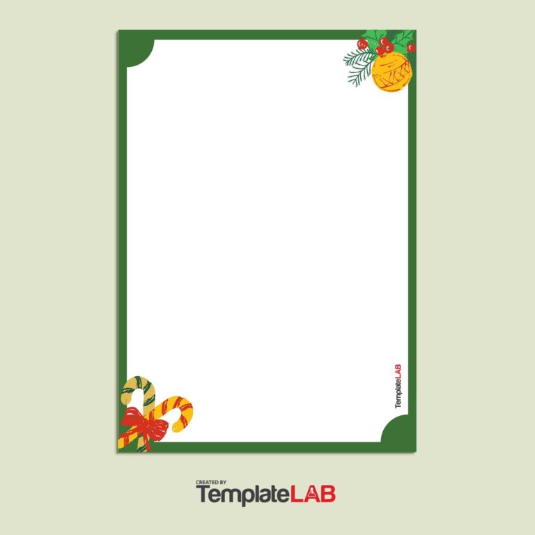 18 Free Christmas Borders Word Photoshop PowerPoint 