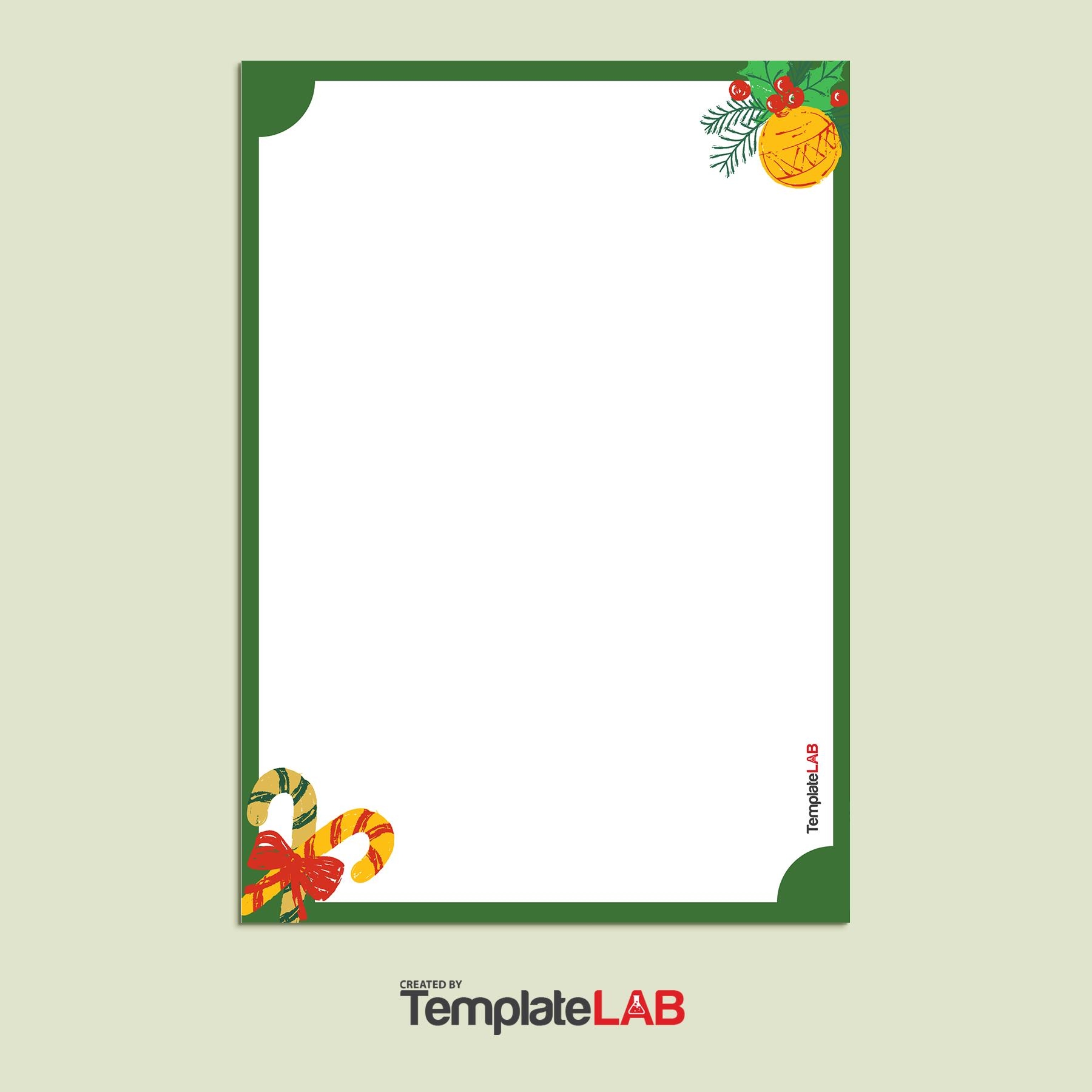 18 Free Christmas Borders Word Photoshop PowerPoint