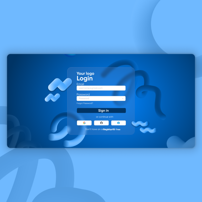 20 Login Page Designs Templates Inspiration Figma