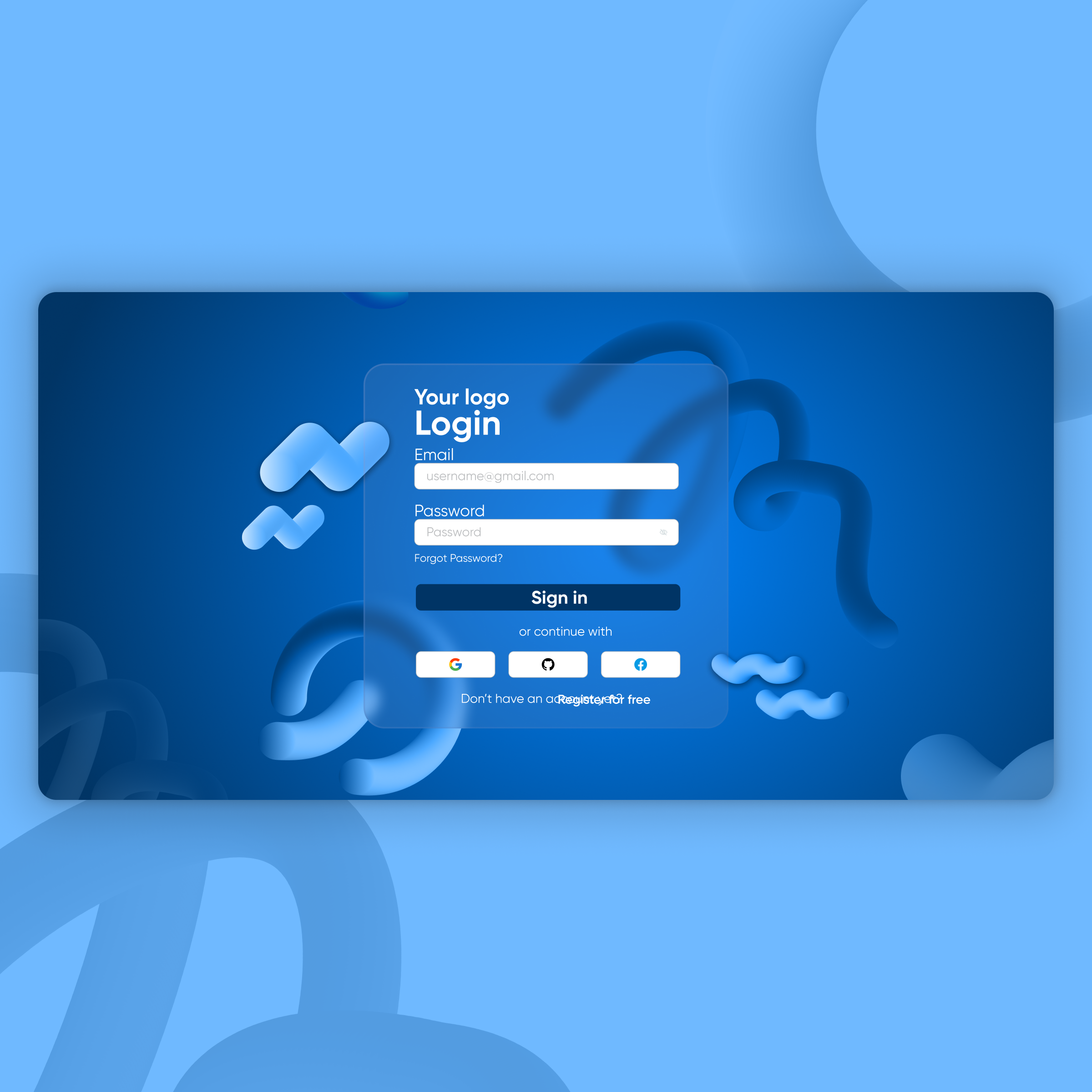 20 Login Page Designs Templates Inspiration Figma
