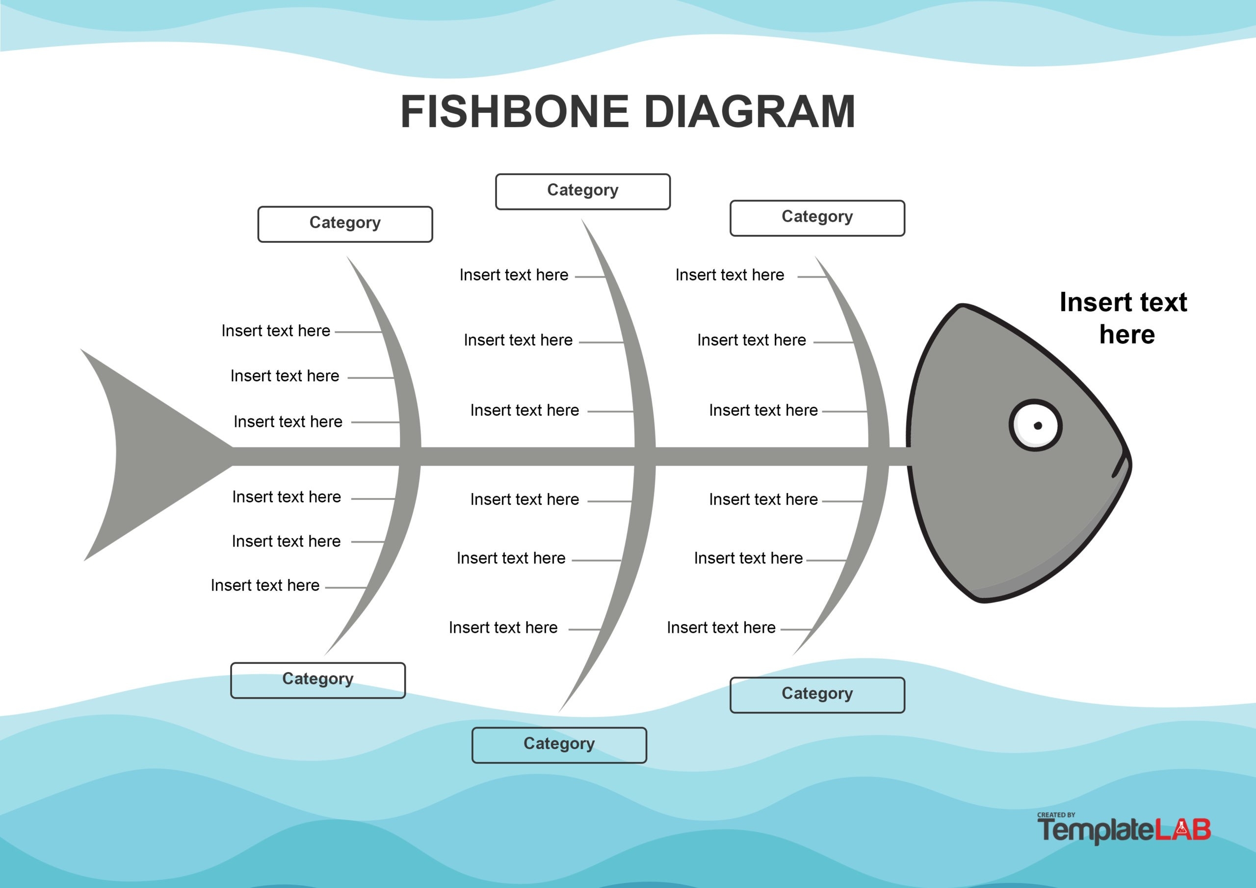 25 Great Fishbone Diagram Templates Examples Word Excel PPT