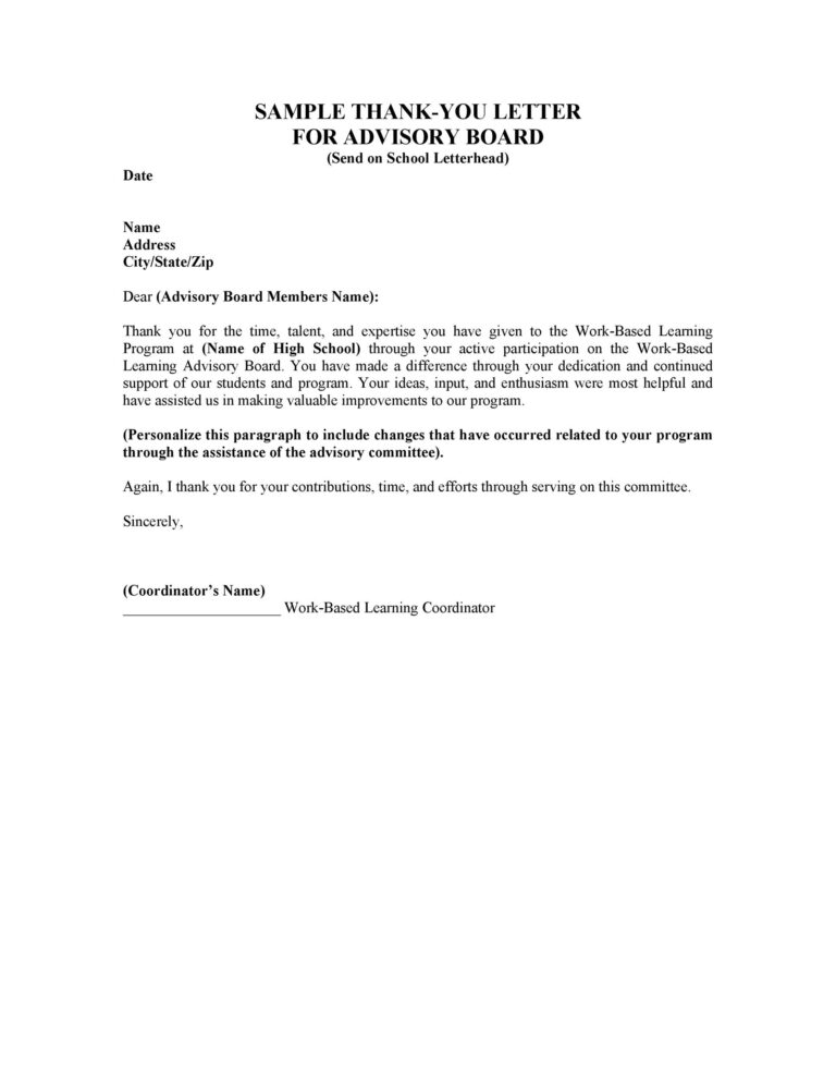 30 Thank You Letter Templates Scholarship Donation Boss 