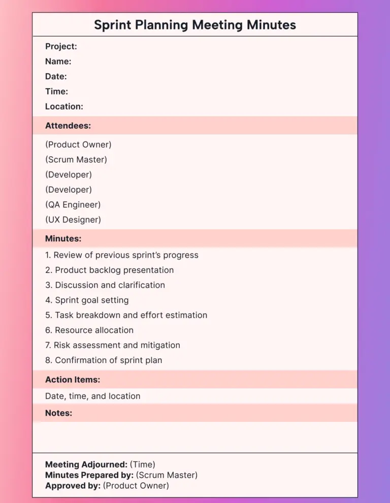 5 Meeting Minutes Examples How To Write Them Motion Motion