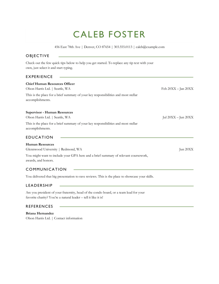 50 Free MS Word Resume Templates For 2026 docx Download Rezi Blog