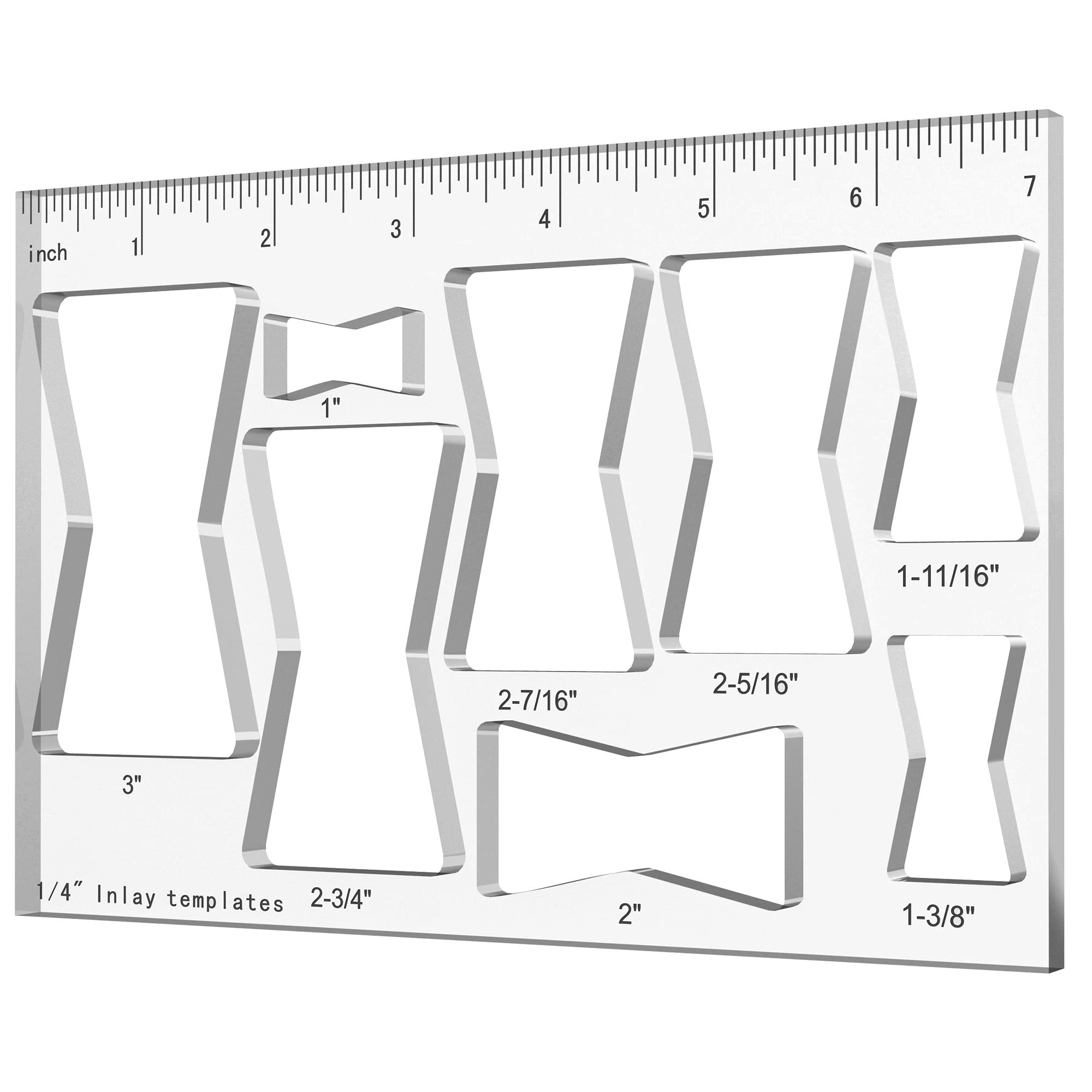 Amazon Hecfu 8 In 1 Router Template For Woodworking Router Jig Bowtie Template For Woodworking Bowtie Router Template Jig Kit Butterfly Inlay Template Decorative Tools Home Improvement