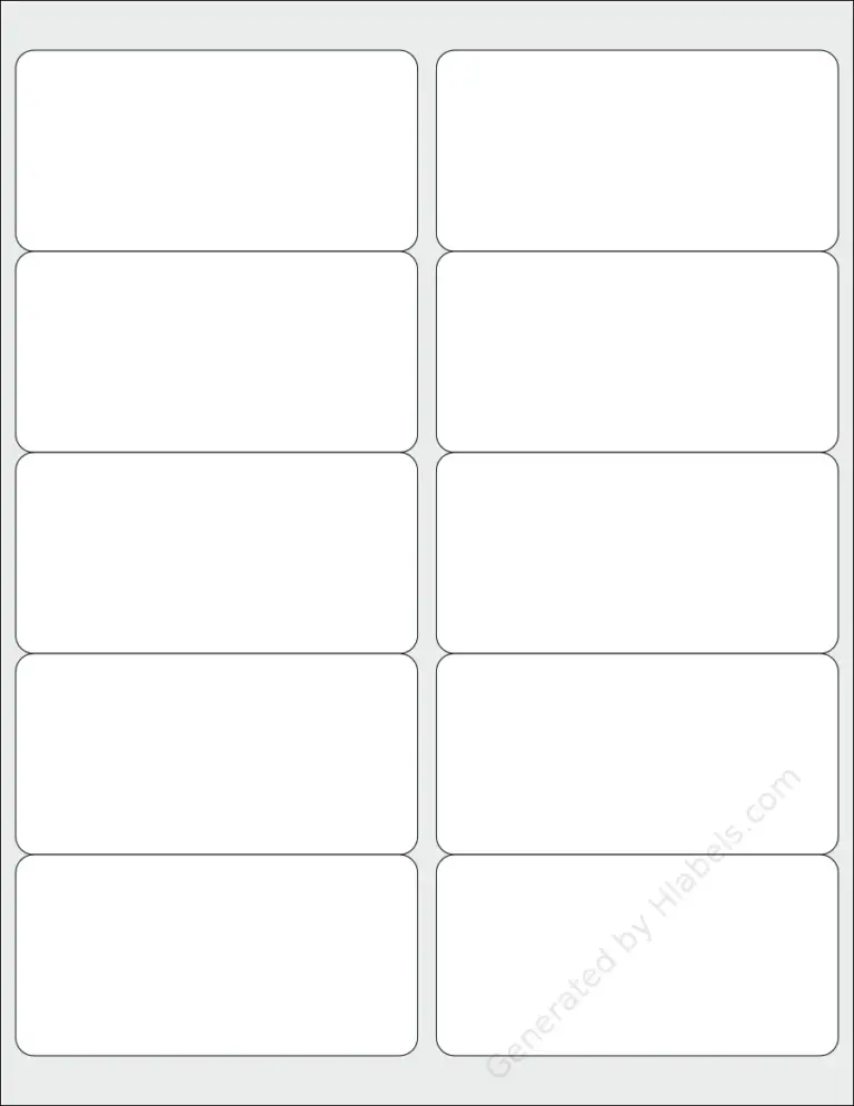 Avery 5163 Label Template Print Online Instantly