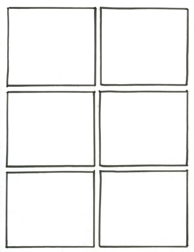Blank Comic Book Panels Jarrett Lerner