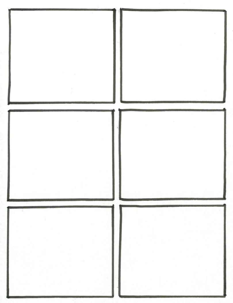 Blank Comic Book Panels Jarrett Lerner