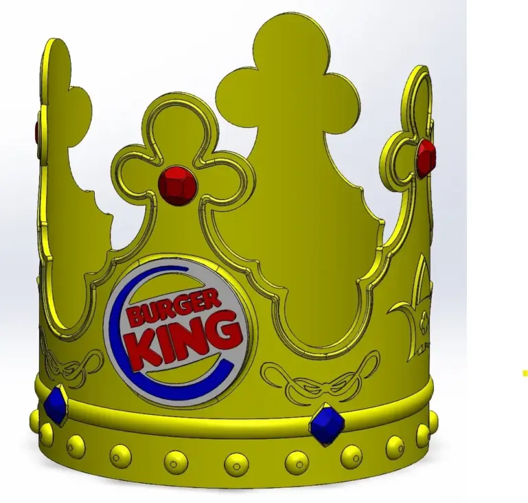Burger King Crown By Ortsac Download Free STL Model Printables