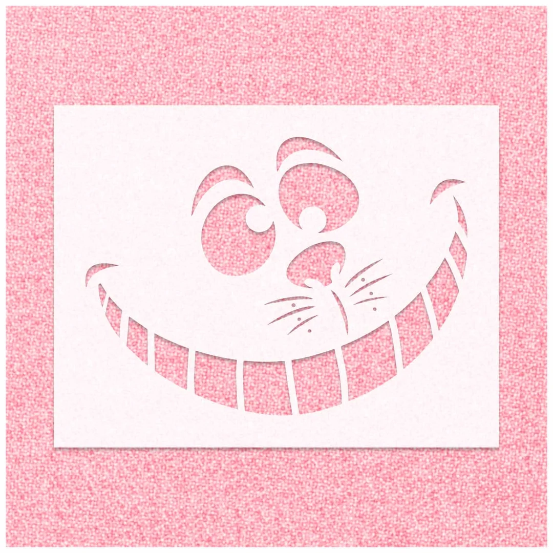 Cheshire Cat Pumpkin Stencil Stencilmonkey Stencil Monkey