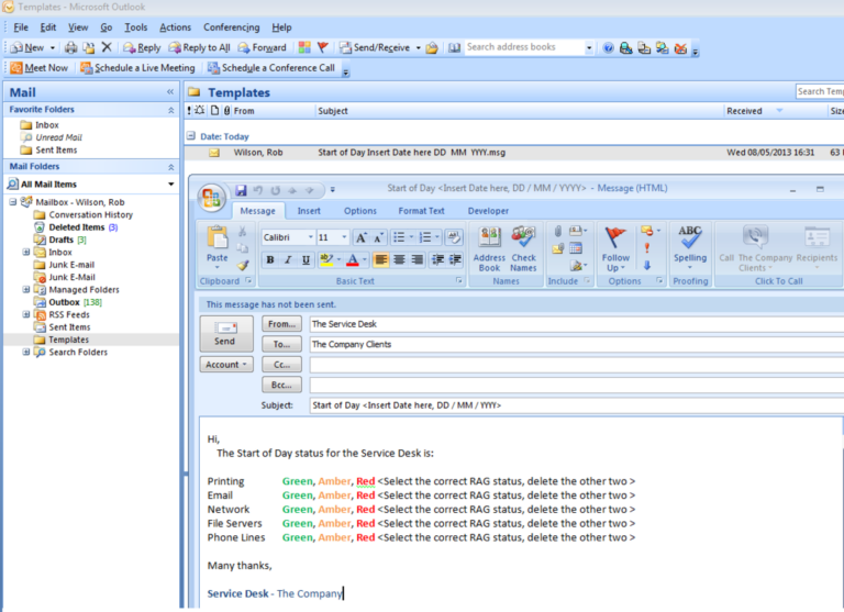 Creating And Using Templates In Outlook 2007 And Outlook 2010 To Save Time HubPages