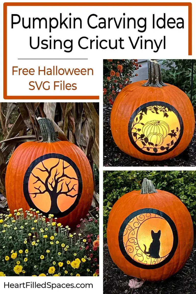 Easy Pumpkin Carving Idea Free Halloween SVG 