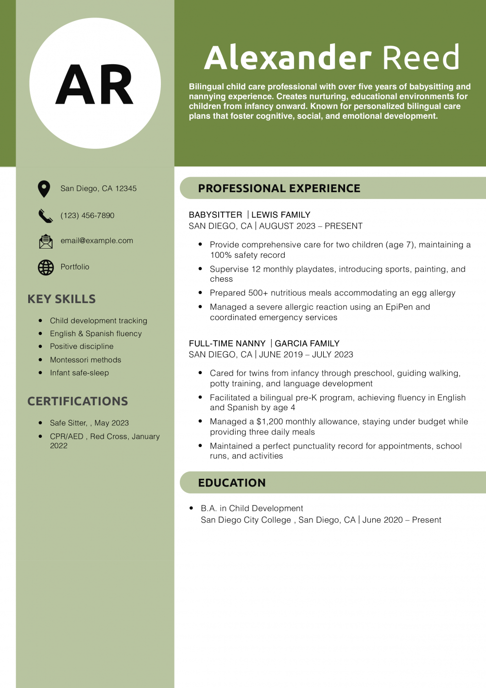 First Resume Examples And Templates For 2026