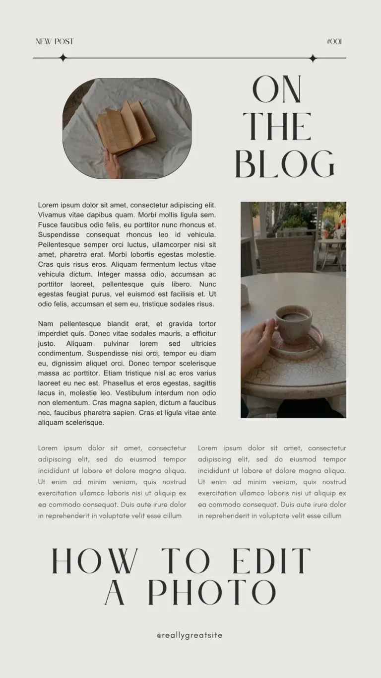 Free And Customizable Blog Templates Canva
