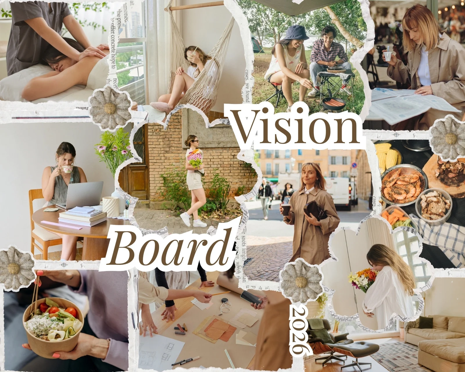 Free And Customizable Vision Board Templates Canva