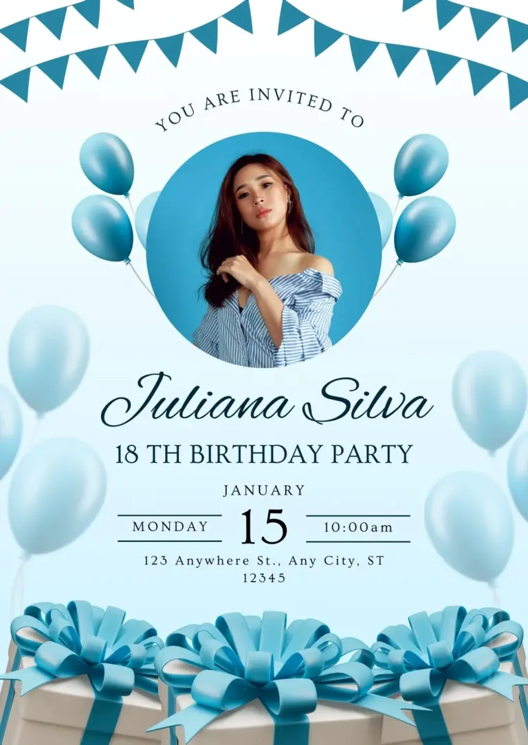 Free And Printable Birthday Invitation Templates Canva