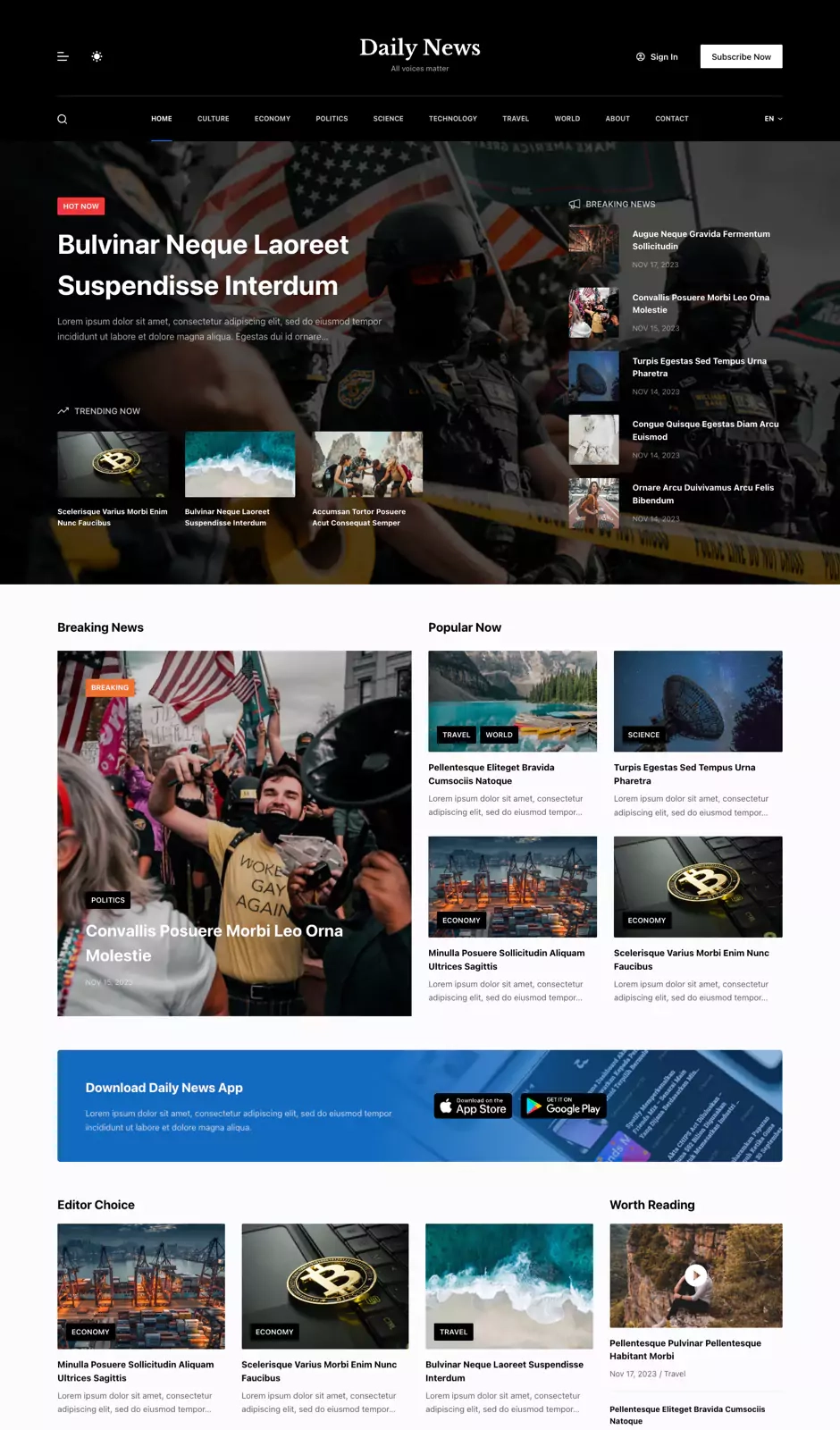 Free Blog Website Templates Responsive Designs Blocksy