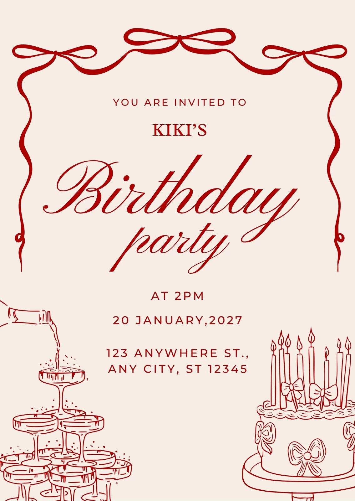 Free Custom Printable Company Event Invitation Templates Canva