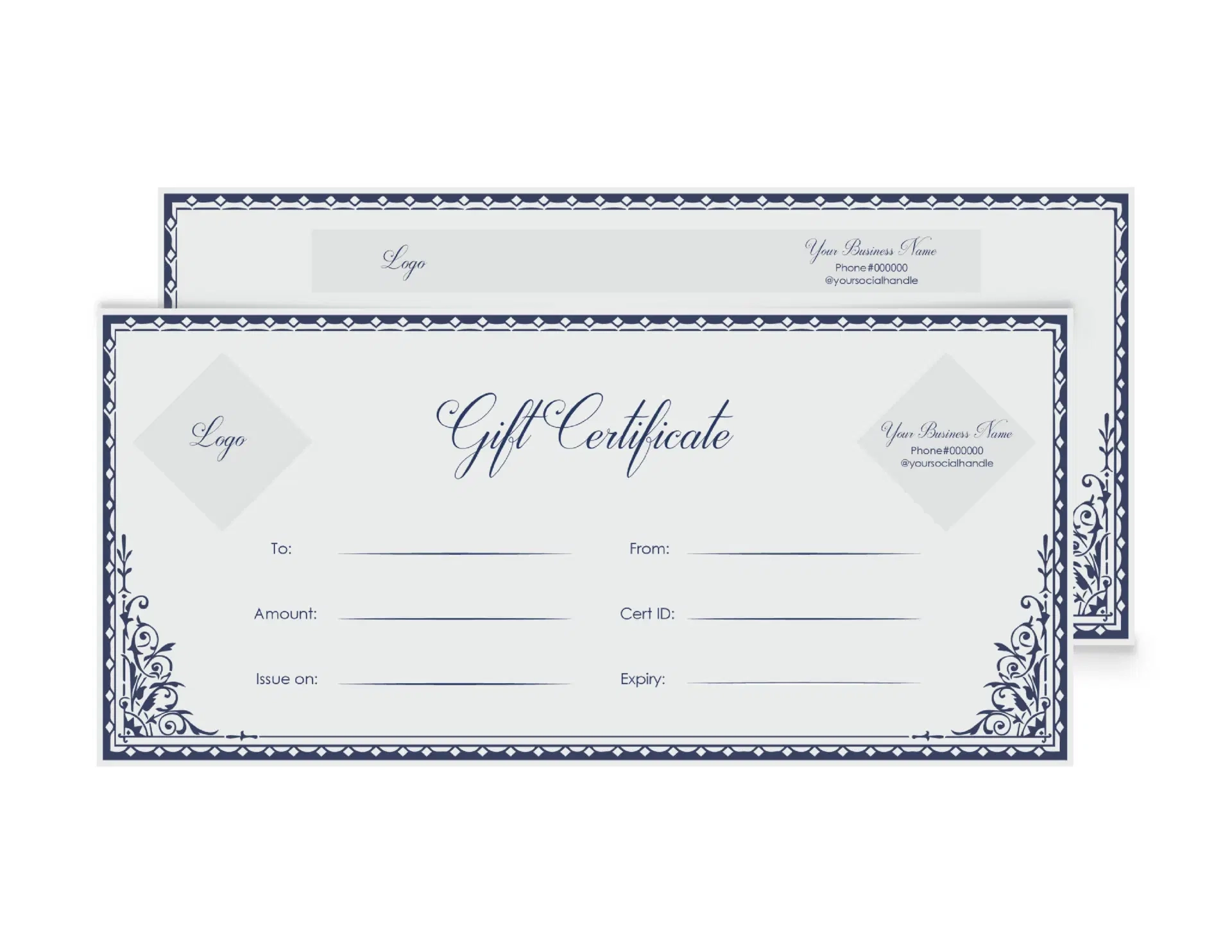 Free Gift Certificate Templates Customize And Print