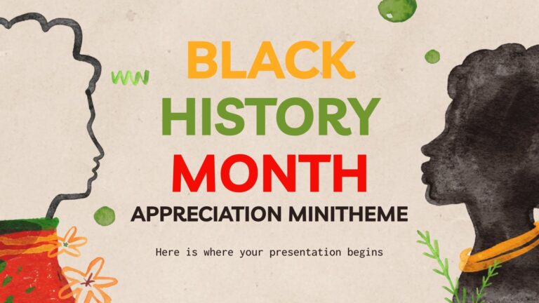 Free Google Slides PPT Template For Black History Month