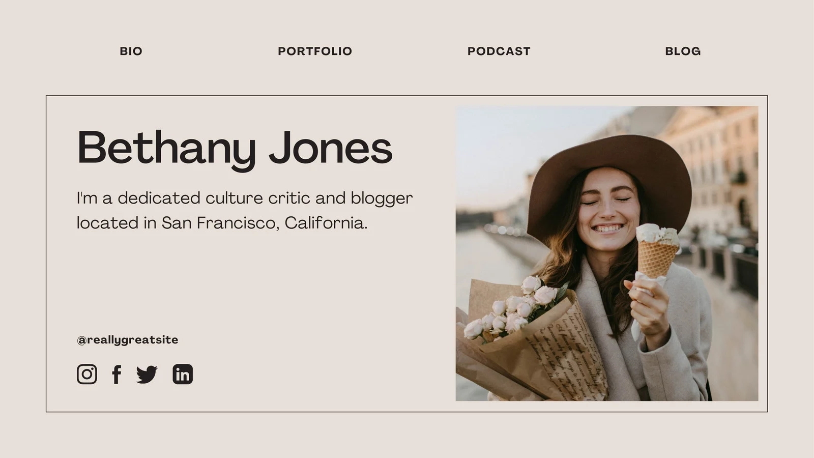 Free Personal Website Templates To Customize Canva