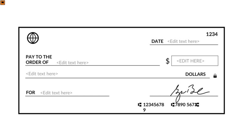 Free Printable Check Template Example Layout Excel PDF