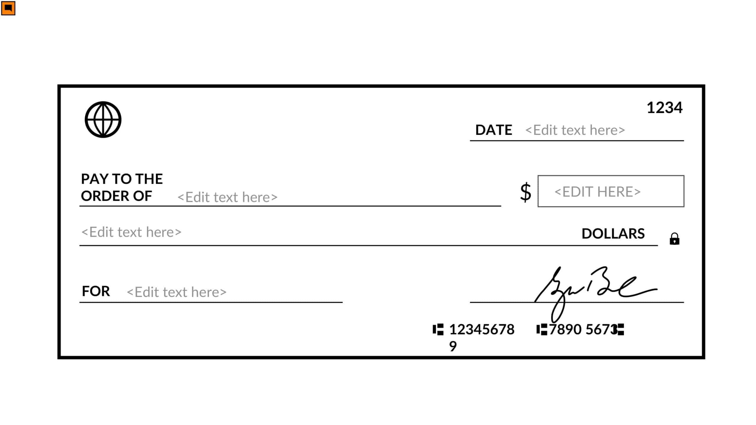 Free Printable Check Template Example Layout Excel PDF
