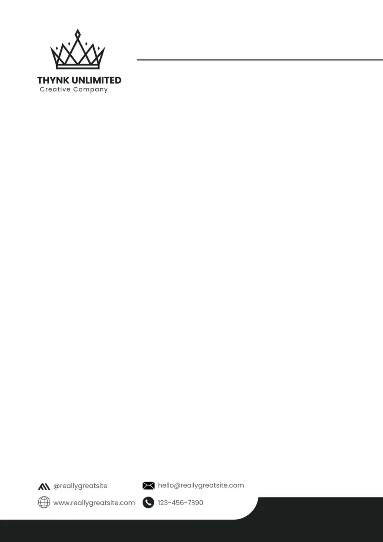 Free Printable Letterhead Templates You Can Customize Canva