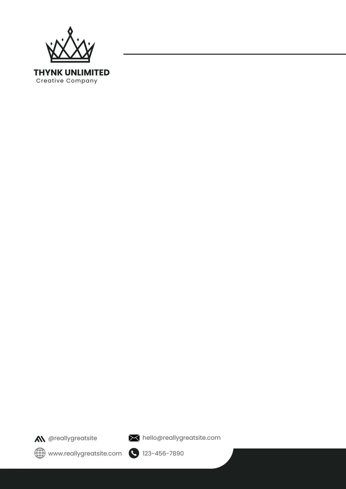 Free Printable Letterhead Templates You Can Customize Canva