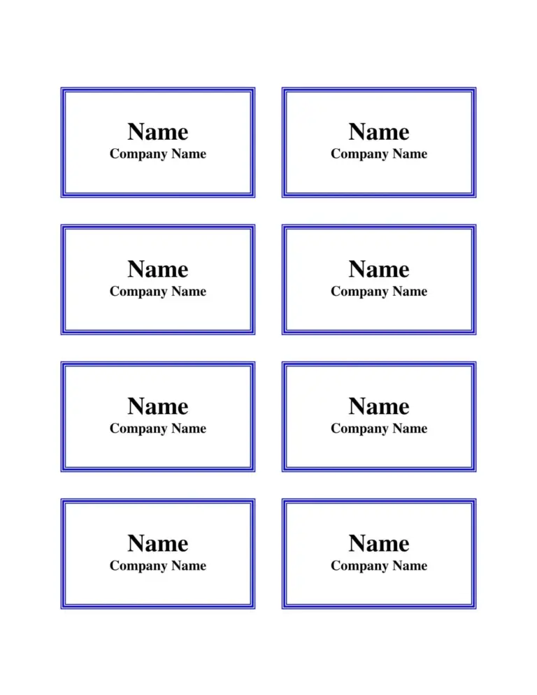 Free Printable Name Tag Templates Word With Picture Ideas