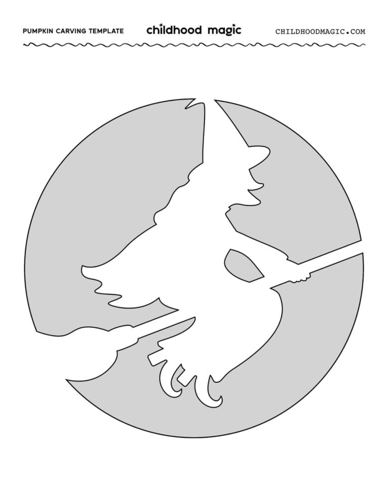 Free Printable Templates For Carving Pumpkins Childhood Magic