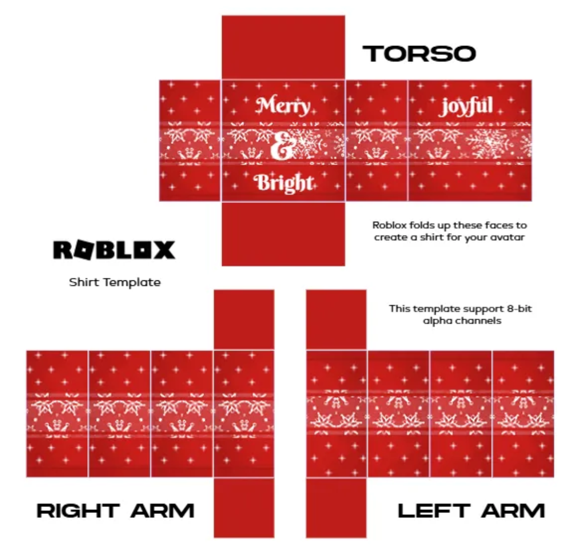 Free Roblox Shirt Templates To Edit Online