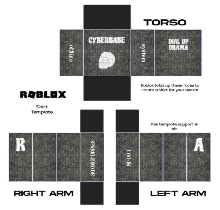 Free Roblox Shirt Templates To Edit Online
