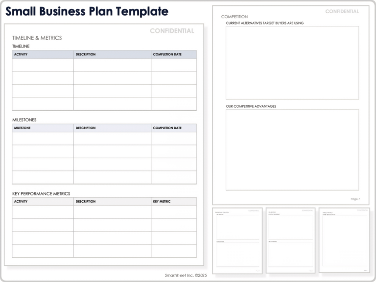 Free Simple Business Plan Templates