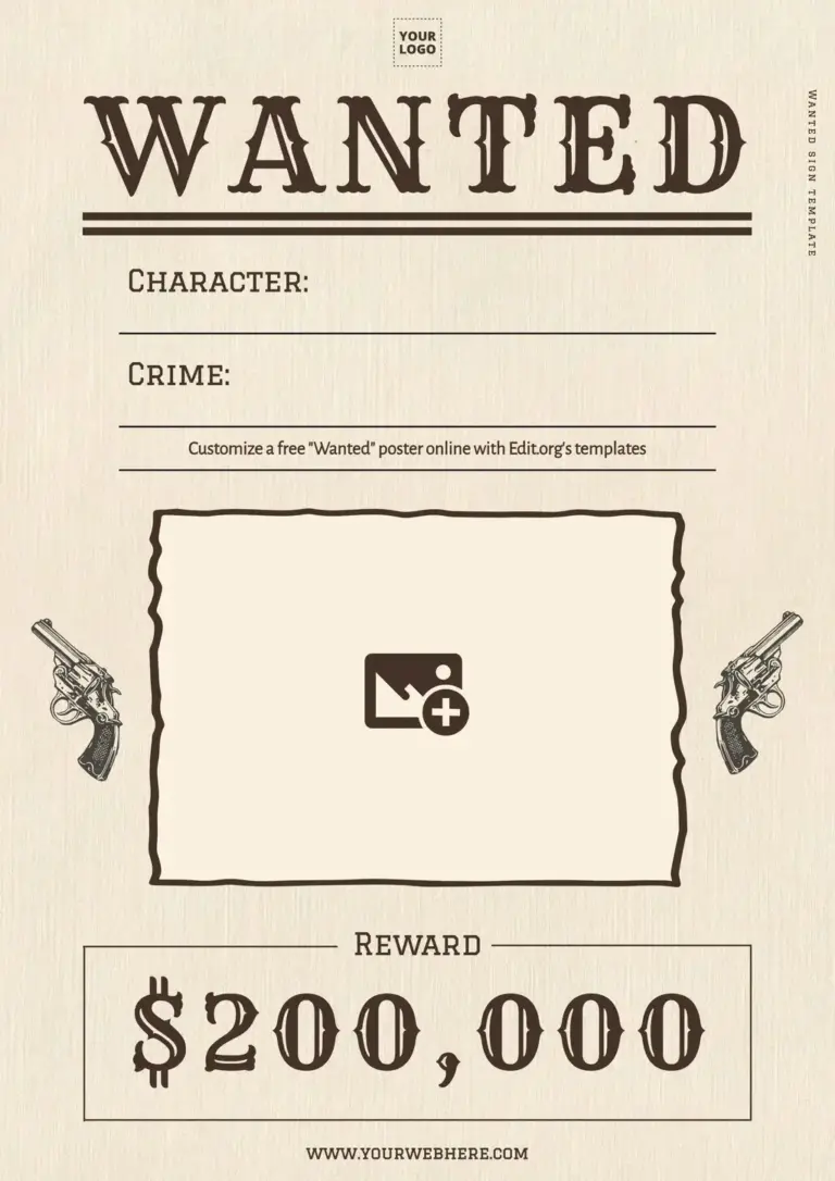 Free Wanted Poster Generator