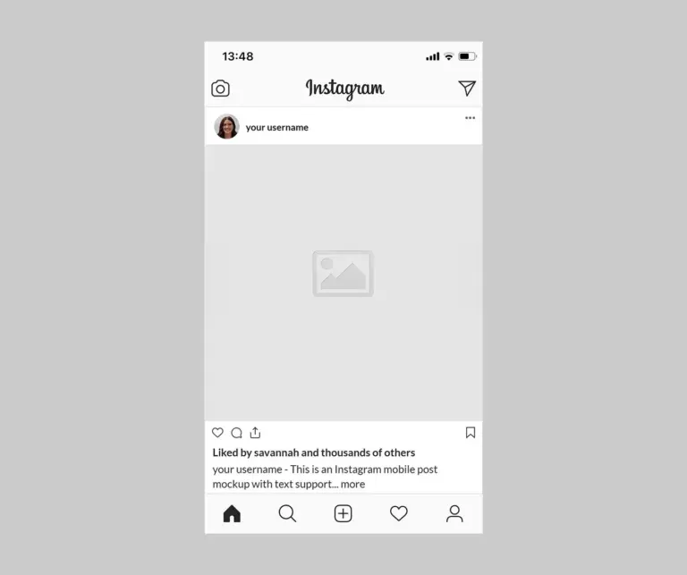 How To Create An Instagram Post Mockup In 3 Easy Steps Mediamodifier