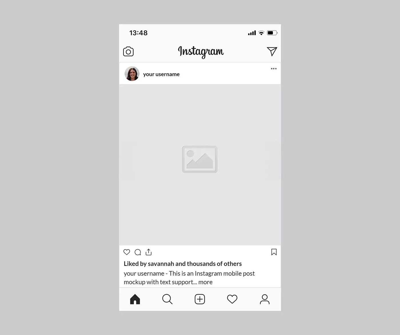 How To Create An Instagram Post Mockup In 3 Easy Steps Mediamodifier