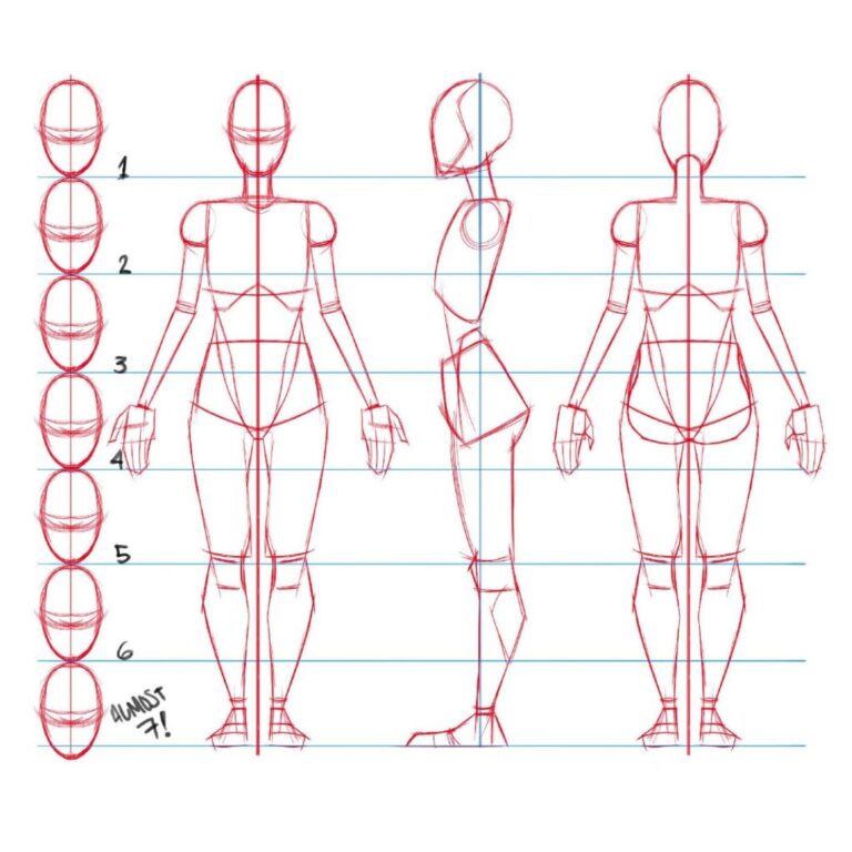 How To Make A Character Design Sheet 21 Draw