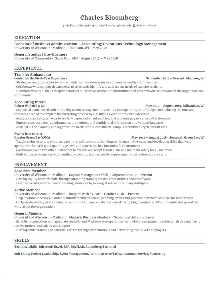 How To Write A Skills Based Resume Without Fluff Free Templates And Examples Rezi Blog