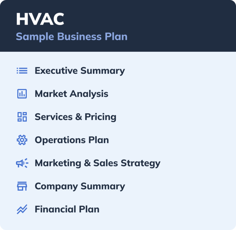 How To Write An HVAC Business Plan Free Sample Plan PDF LivePlan