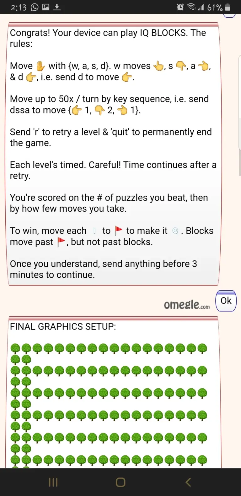 I Found The Omegle Game R omegle