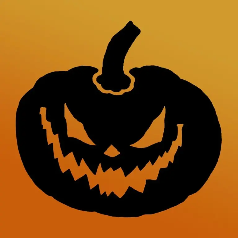 Jack O Lantern Halloween Stencil Grinning Pumpkin Stencil
