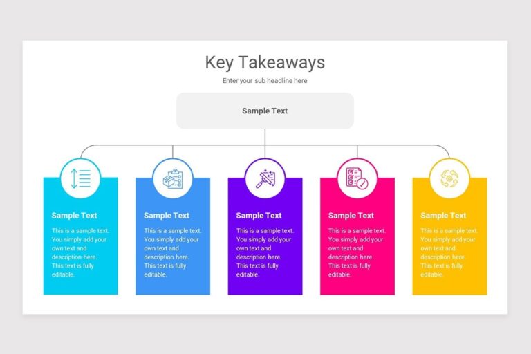 Key Takeaways PowerPoint Template Nulivo Market