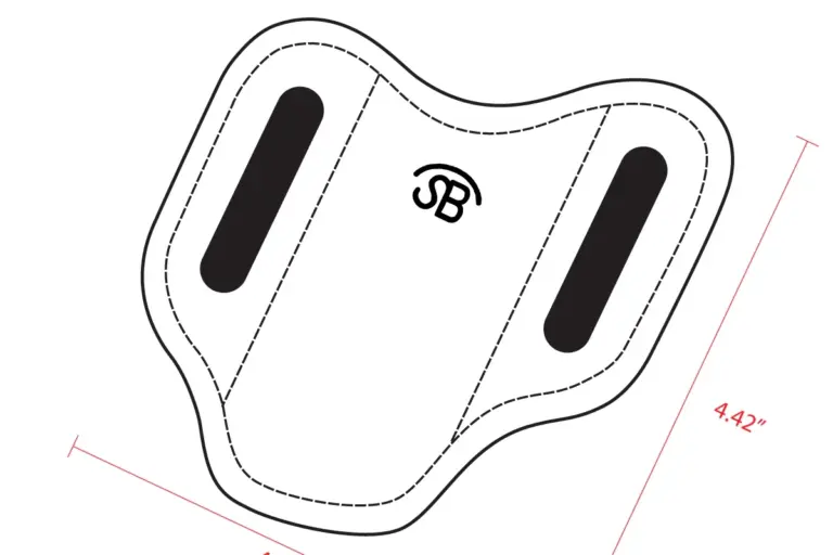 Leather Knife Sheath Pattern Stock And Barrel Template
