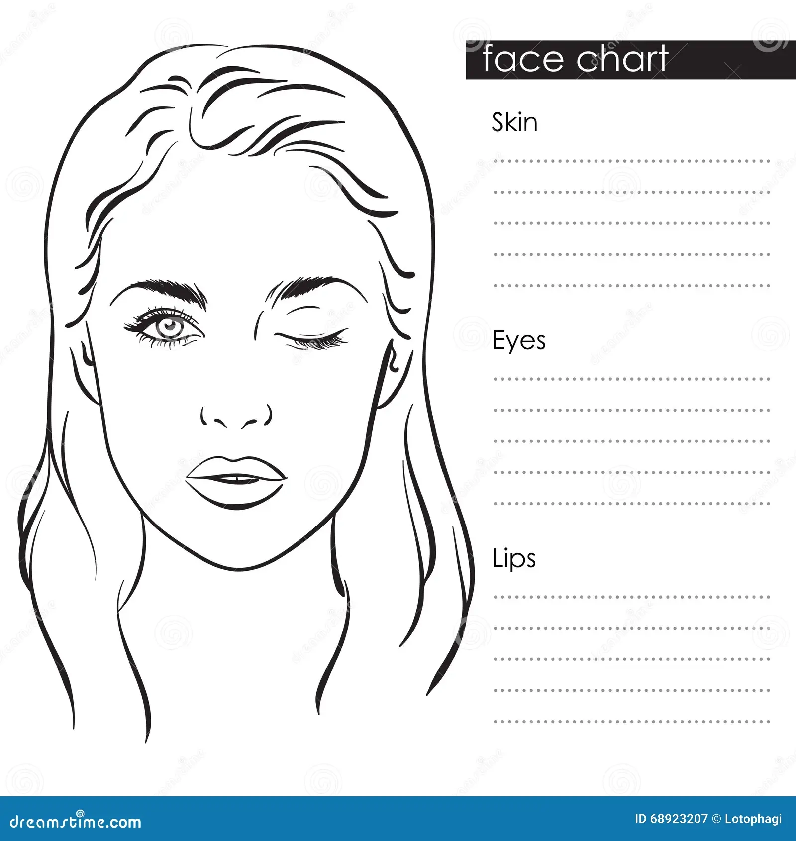 Makeup Blank Face Chart Template Stock Illustrations 272 Makeup Blank Face Chart Template Stock Illustrations Vectors Clipart Dreamstime