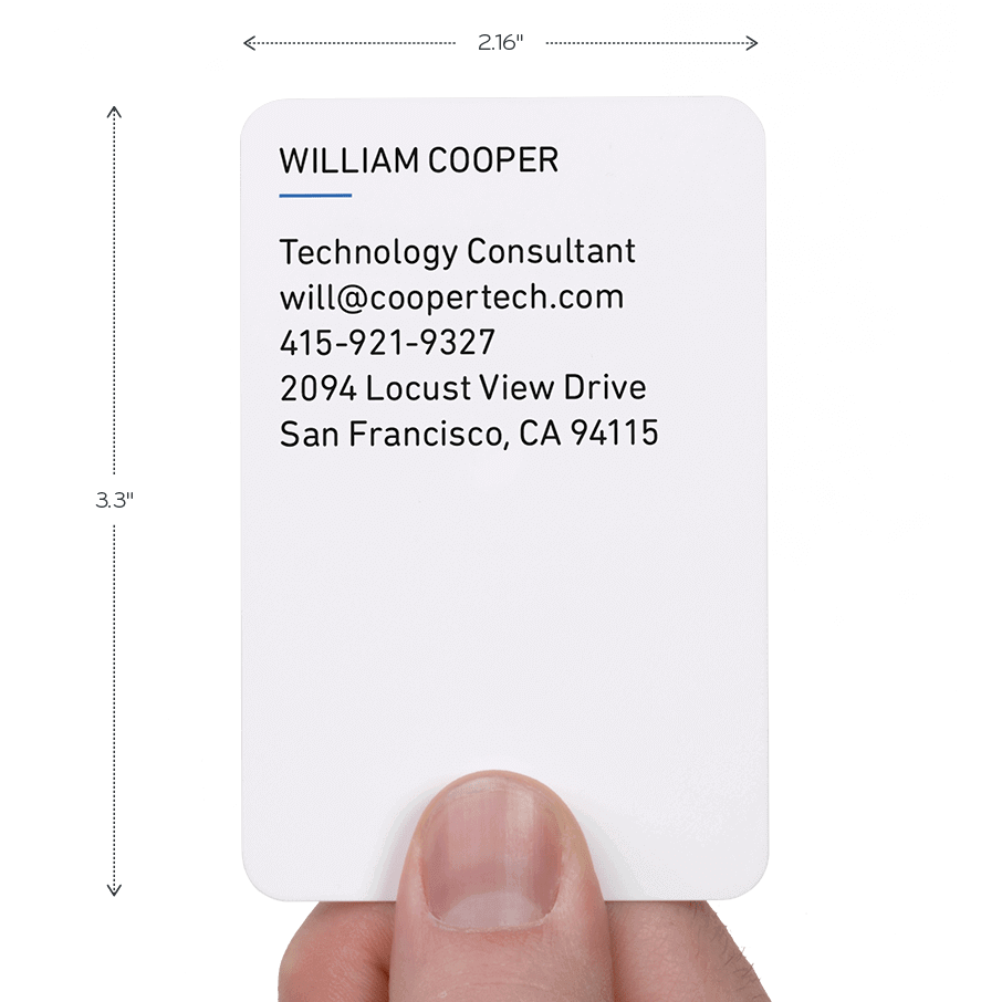 MOO Size Business Cards Sizing Templates MOO Support