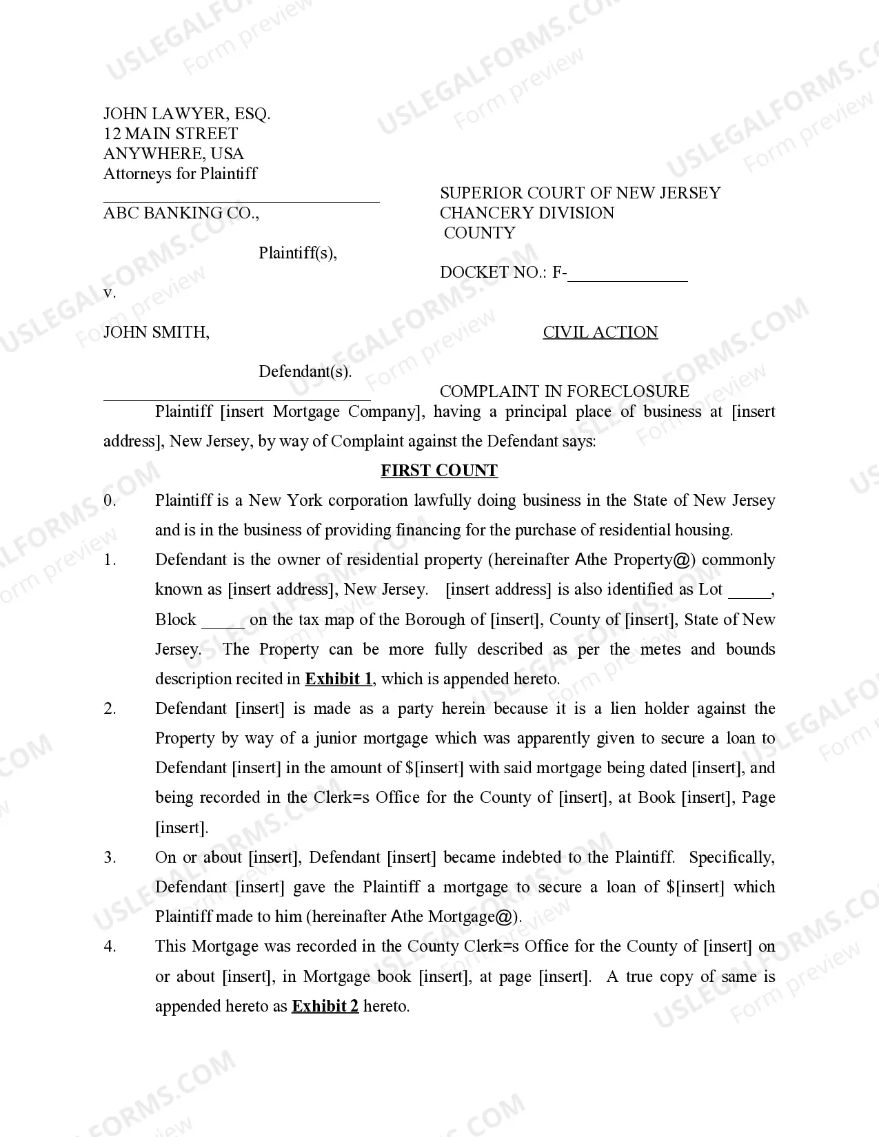 Nj Superior Court Motion For Reconsideration US Legal Forms