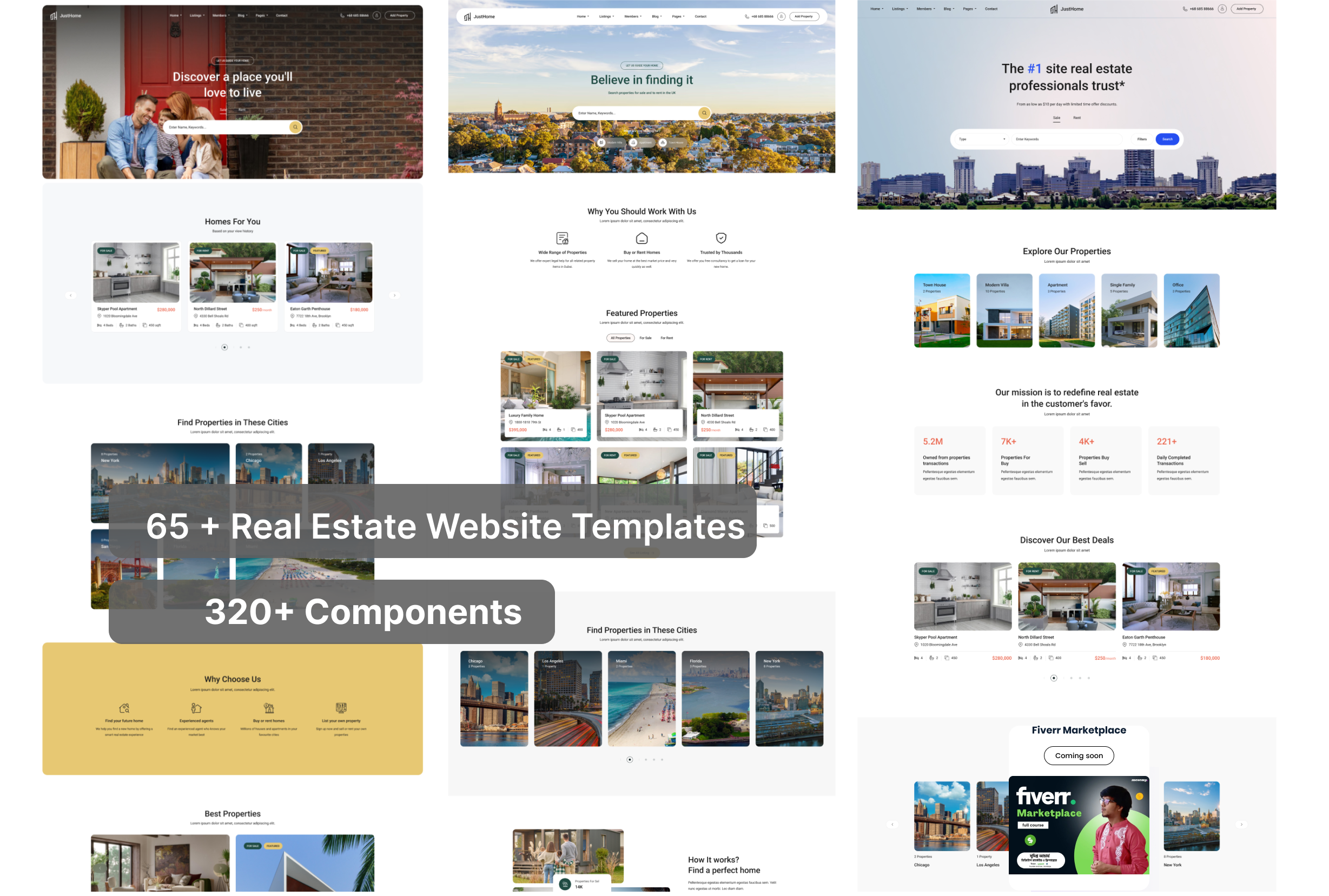 Real Estate Website Templates To Edit Use Figma