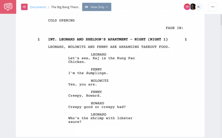 TV Script Format 101 Examples Of How To Format A TV Script