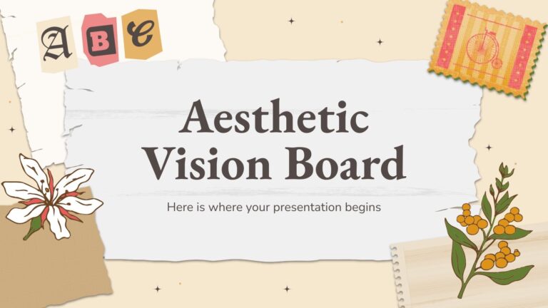 Vision Board Templates For Google Slides PowerPoint